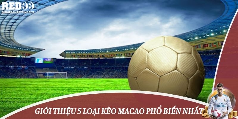 Giới thiệu 5 loại kèo macao phổ biến nhất