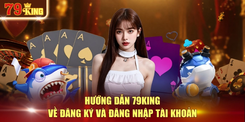 Hướng dẫn 79KING về đăng ký và đăng nhập tài khoản